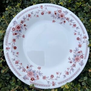 Dynasty Copenhagen Fine China 7 1/8” Salad/Dessert/Appetizer Platinum Rim Plate